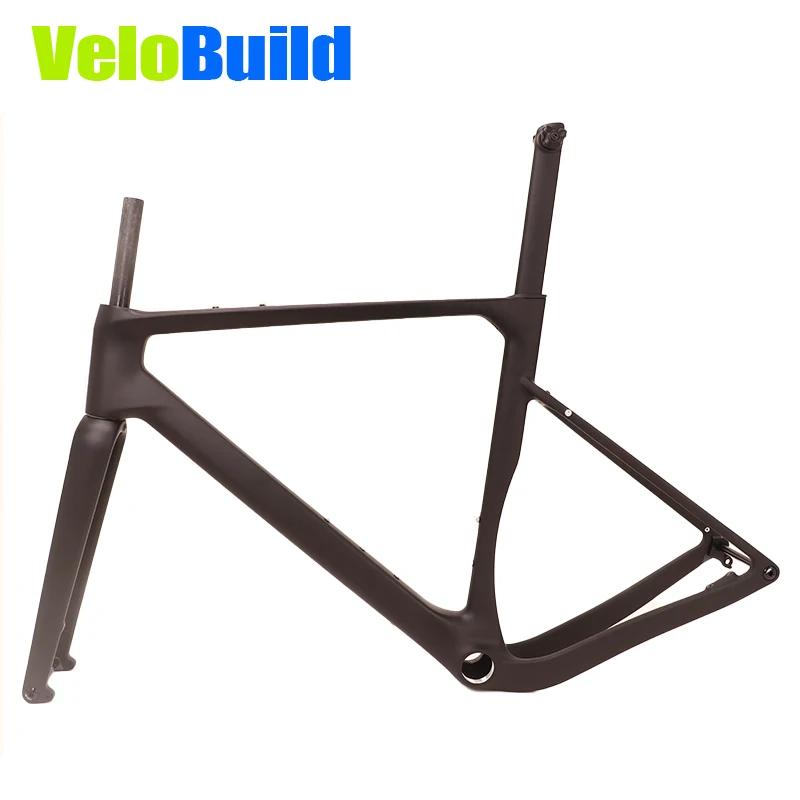 VeloBuild route fibre de carbone gravier vélo cadres support inférieur T47 nouveau cintre arrière UDH