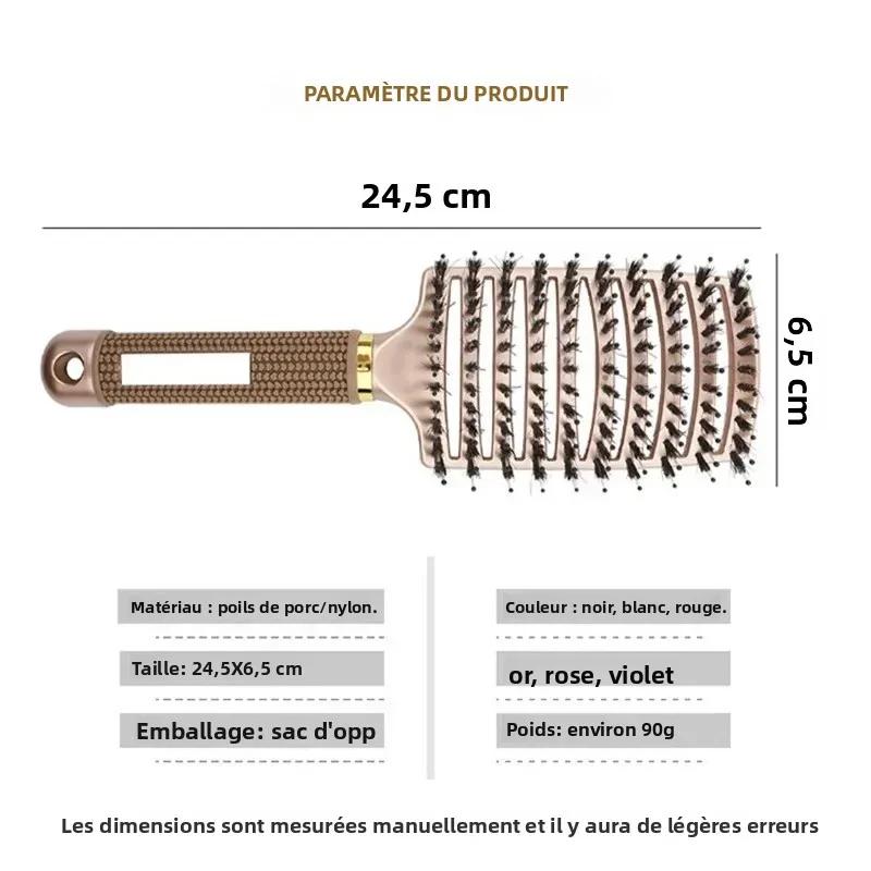Brosse à cheveux peigne de Massage du cuir chevelu