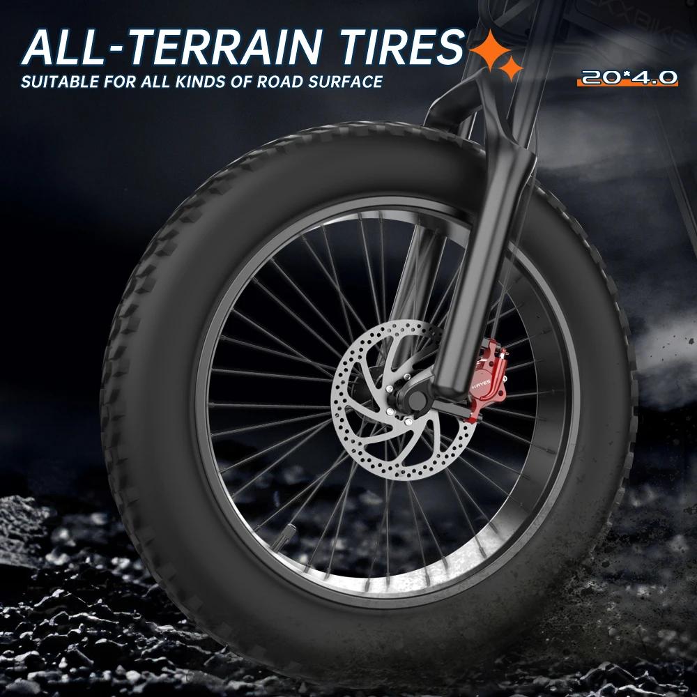 EKX X20 vélo électrique montagne cyclomoteur Ebike 20 pouces gros pneu 2000W 48V 35AH hommes route EBikes vélo électrique pour adultes E BIKE Sans TVA