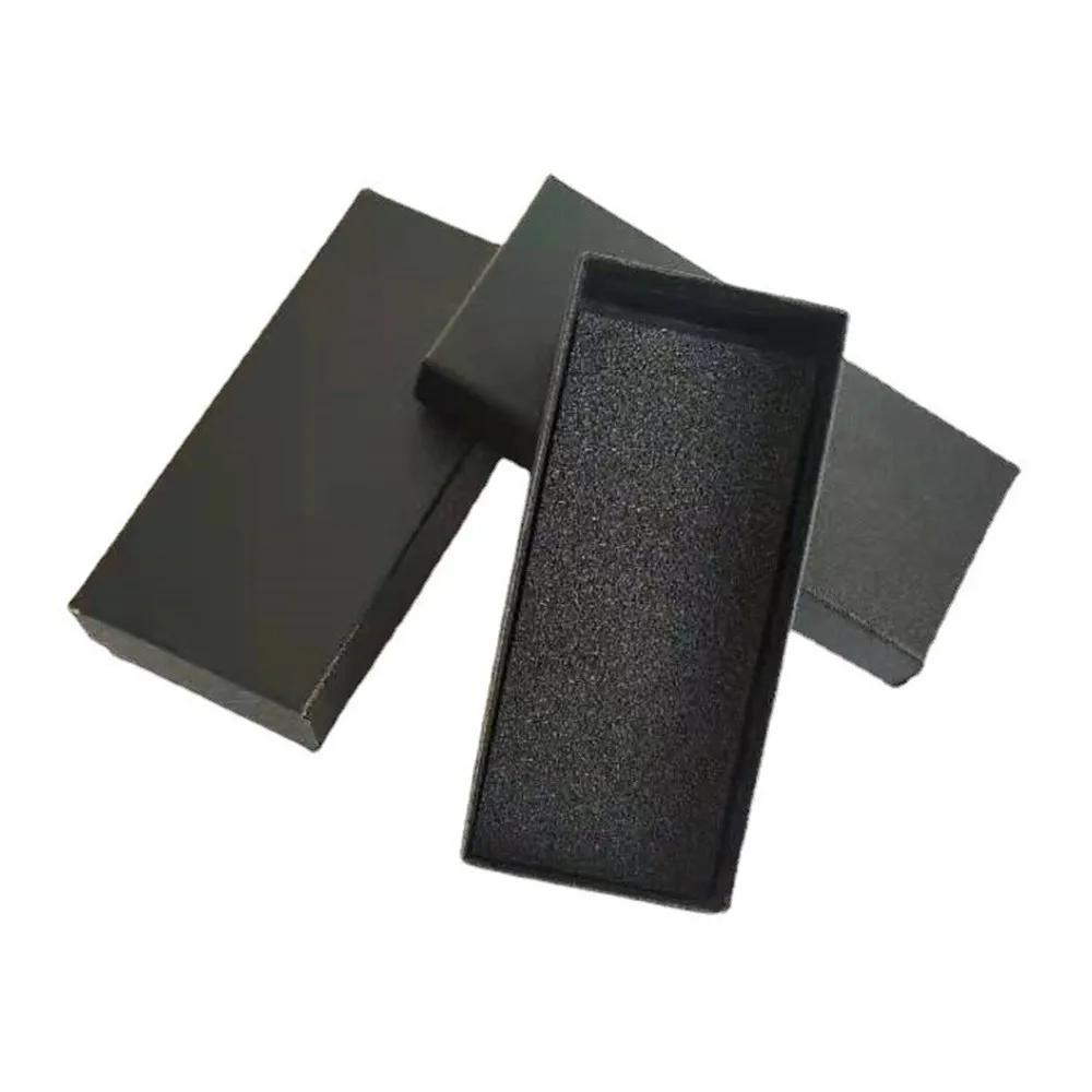Boîte à montres, boîte de rangement pour montres en carton noir