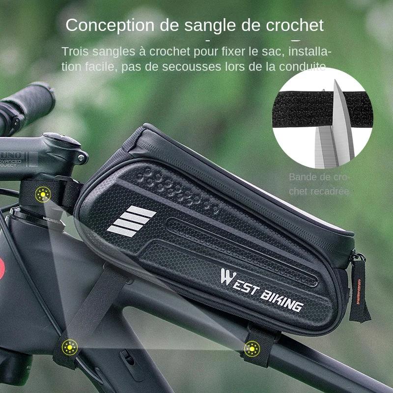 WEST BIKING – sac étanche pour téléphone portable 7.0 pouces
