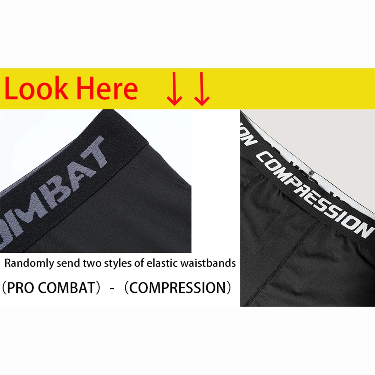 Leggings de compression pour hommes haute élasticité - Sport salle gym running basketball entraînement