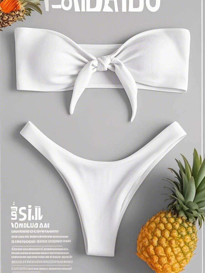 Maillot de bain brésilien taille basse pour femmes