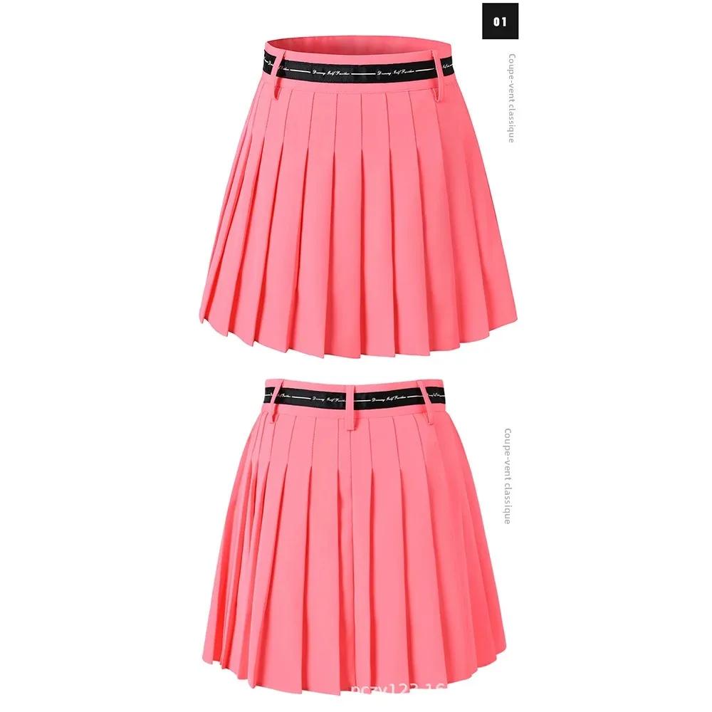 Jupe de golf plissée taille haute pour femmes entraînement sport fitness yoga course à pied activité physique occasionnelle élégante polyvalente mode sportive