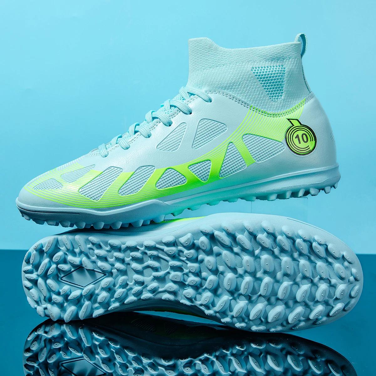 Chaussures de football TF professionnelles pour adolescents et adultes - Durables résistantes à l'usure