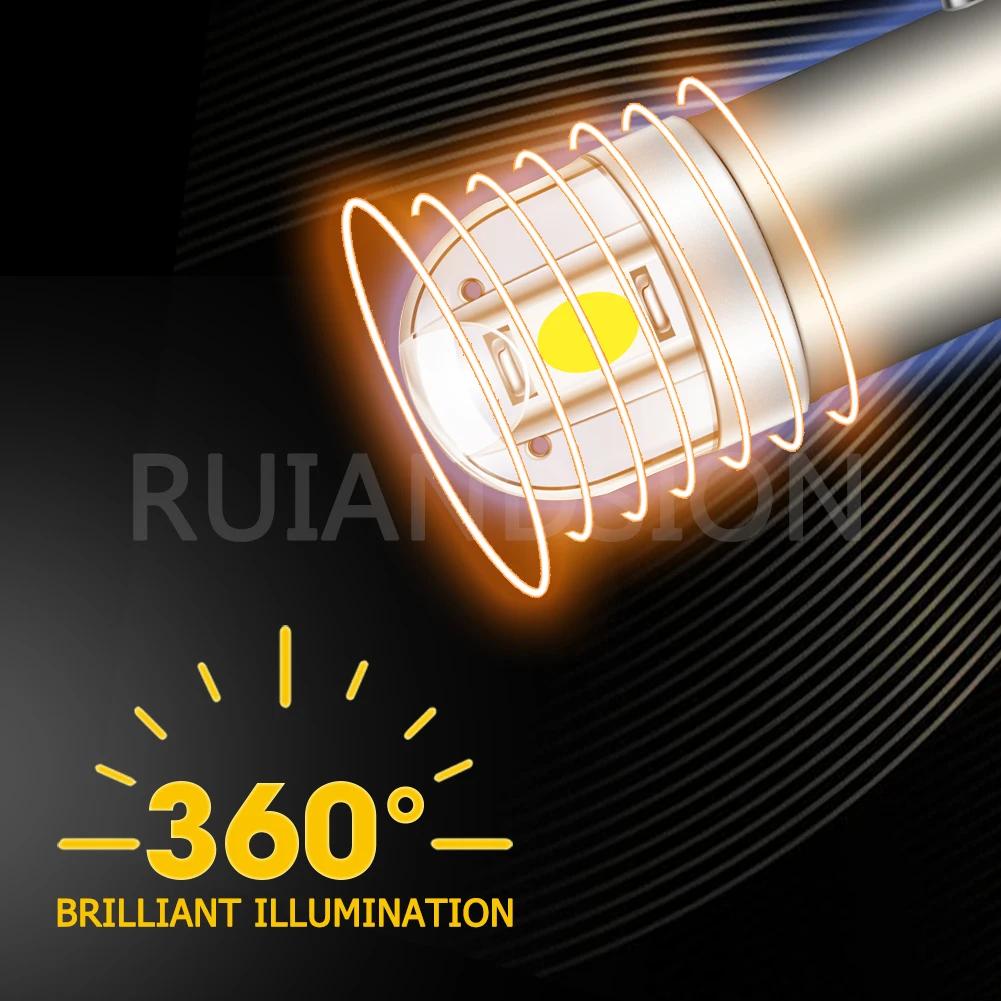 RUIANDSION4X BA9S T4W 3030SMD-Ampoule LED pour Coffre de Voiture