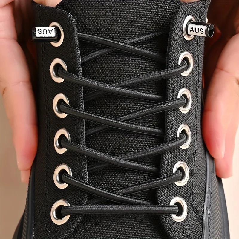 Lacets élastiques sans nœuds pour chaussures décontractées