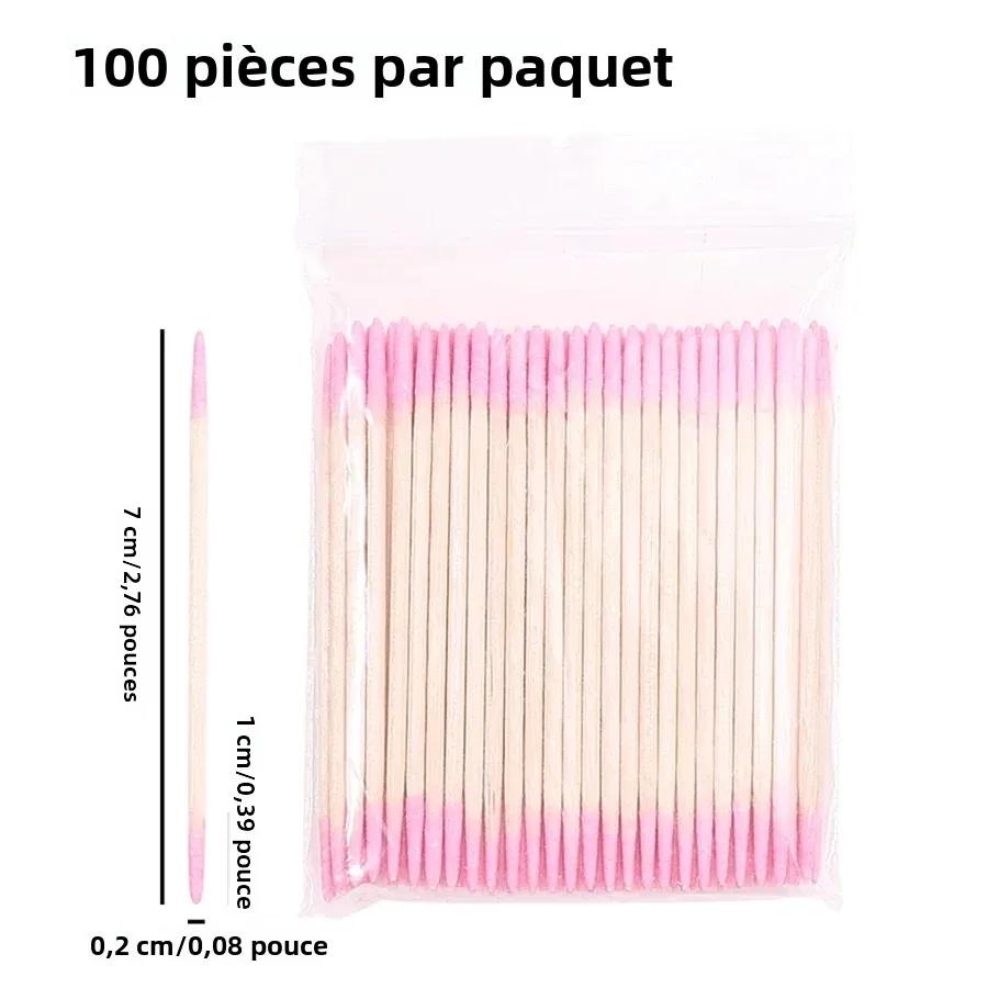 Coton-tige à Double extrémité