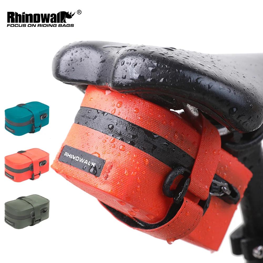 Rhinowalk sac de selle de vélo étanche tige