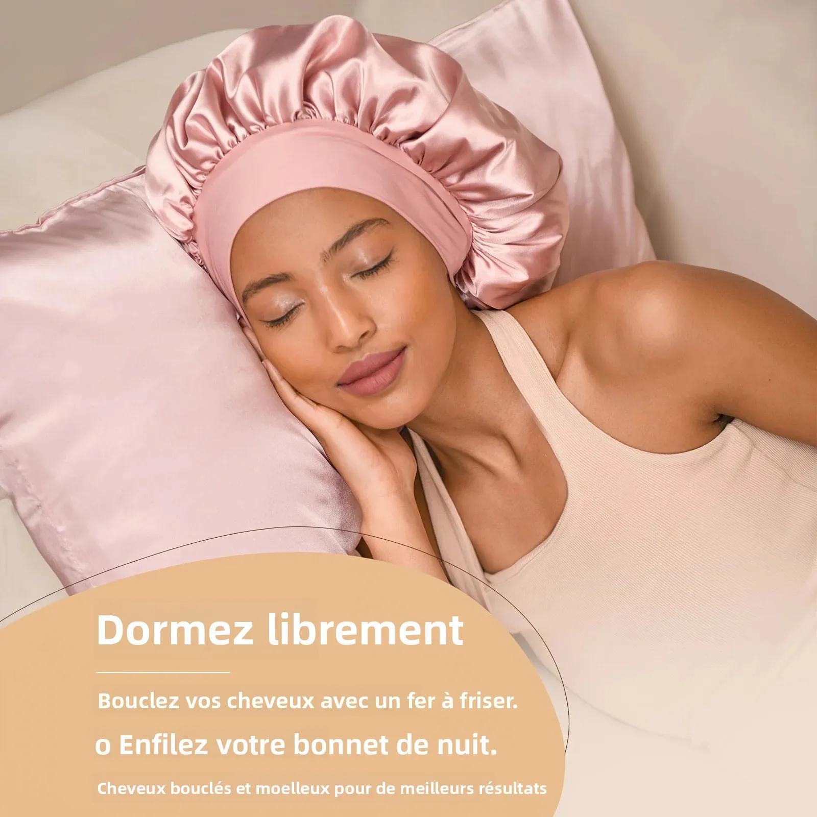 Ensemble de bonnets de couchage en Satin