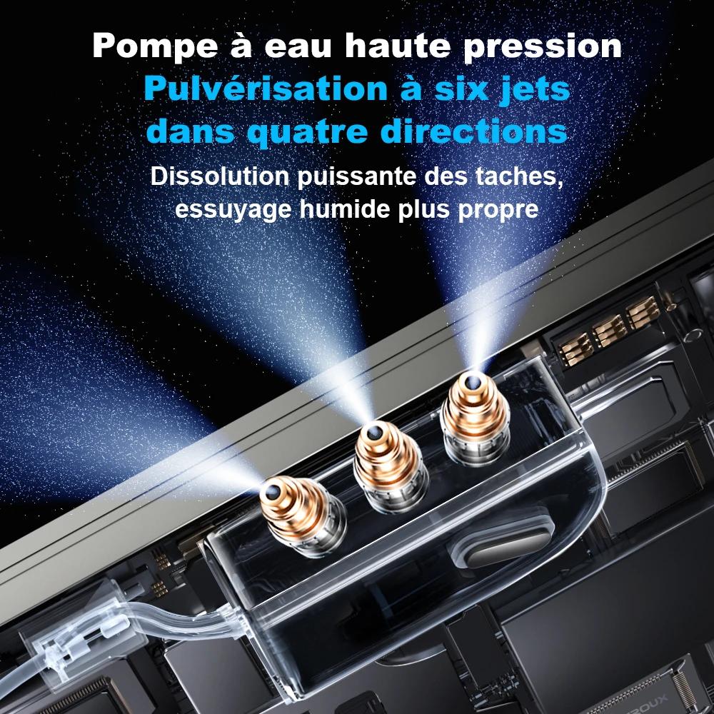 (code promo: AEWD55)Liectroux YW710 double pulvérisation d'eau