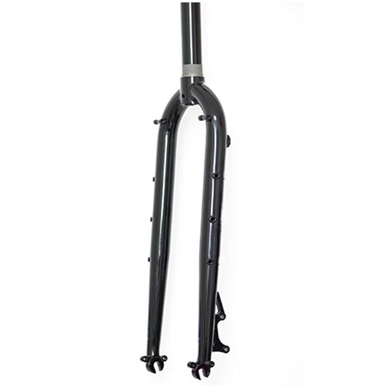 Fourche de vélo de randonnée en acier, accessoires de vélo, 26/27, 5, 29 pouces, 28.6mm