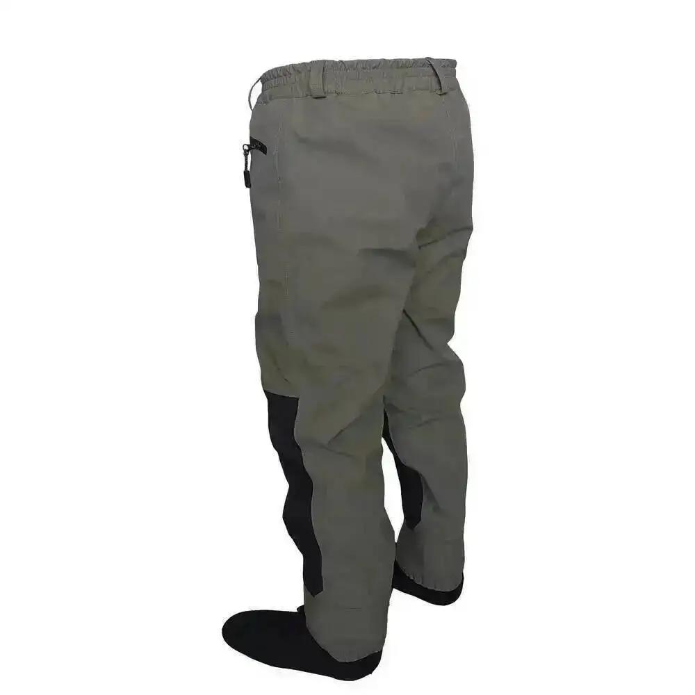 3 couches respirant imperméable à l'eau pêche à la mouche taille cuissardes bas haut pantalon Wader Durable canard chass