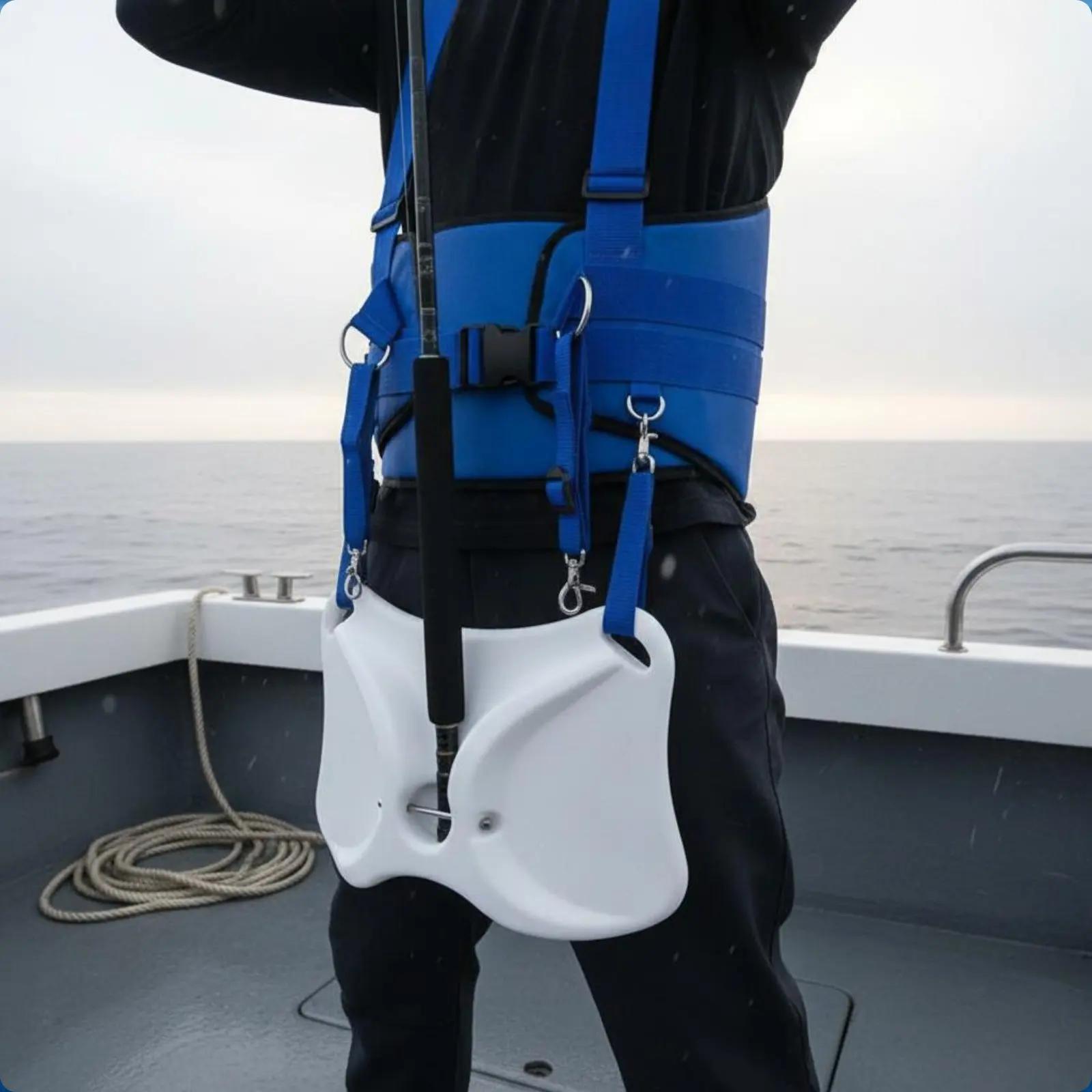 Gilet de pêche ceinture de taille épaule en mer dos
