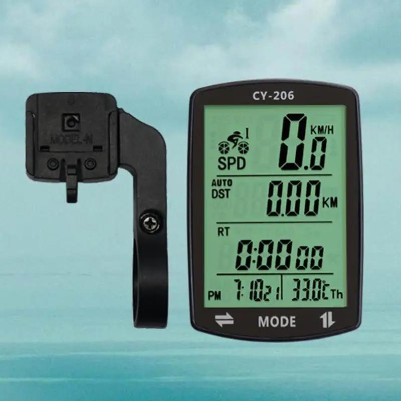 Compteur de vitesse GPS pour vélo, ordinateur de vélo, compteur de vitesse GPS étanche, odomètre de vélo 2,4 pouces