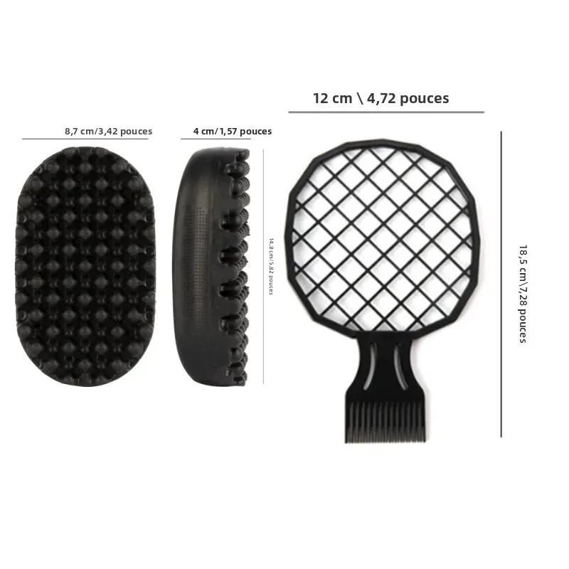 Ensemble combiné d'outils de coiffure pour tresses de cheveux