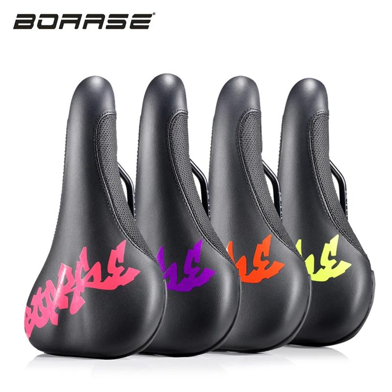 Selle de vélo confortable en cuir PU DH/4X