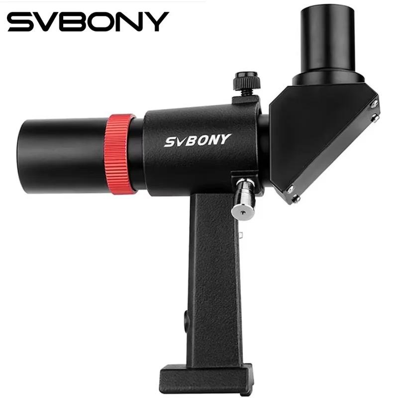 Svbony SV182 télescope 6x30 Angle droit Image correcte recherche de points optiques portée d'astronomie viseur