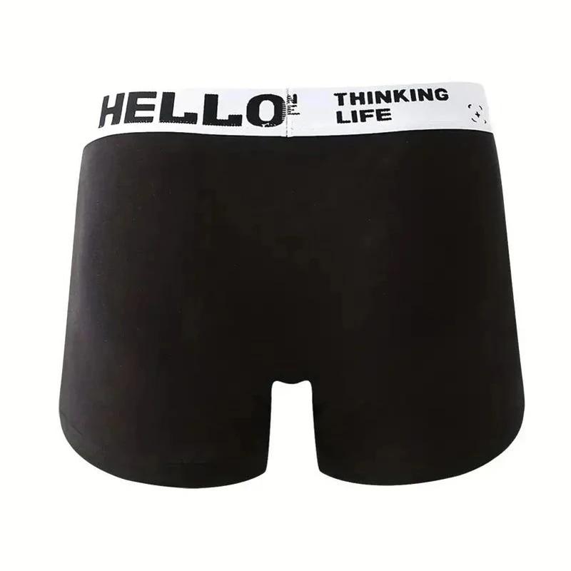 5Pcs Mens Sous-Vêtements Hommes Boxers Sexy Slip Confortable Respirant Mode Garçons Culotte Sous-Vêtements Boxershorts Hommes