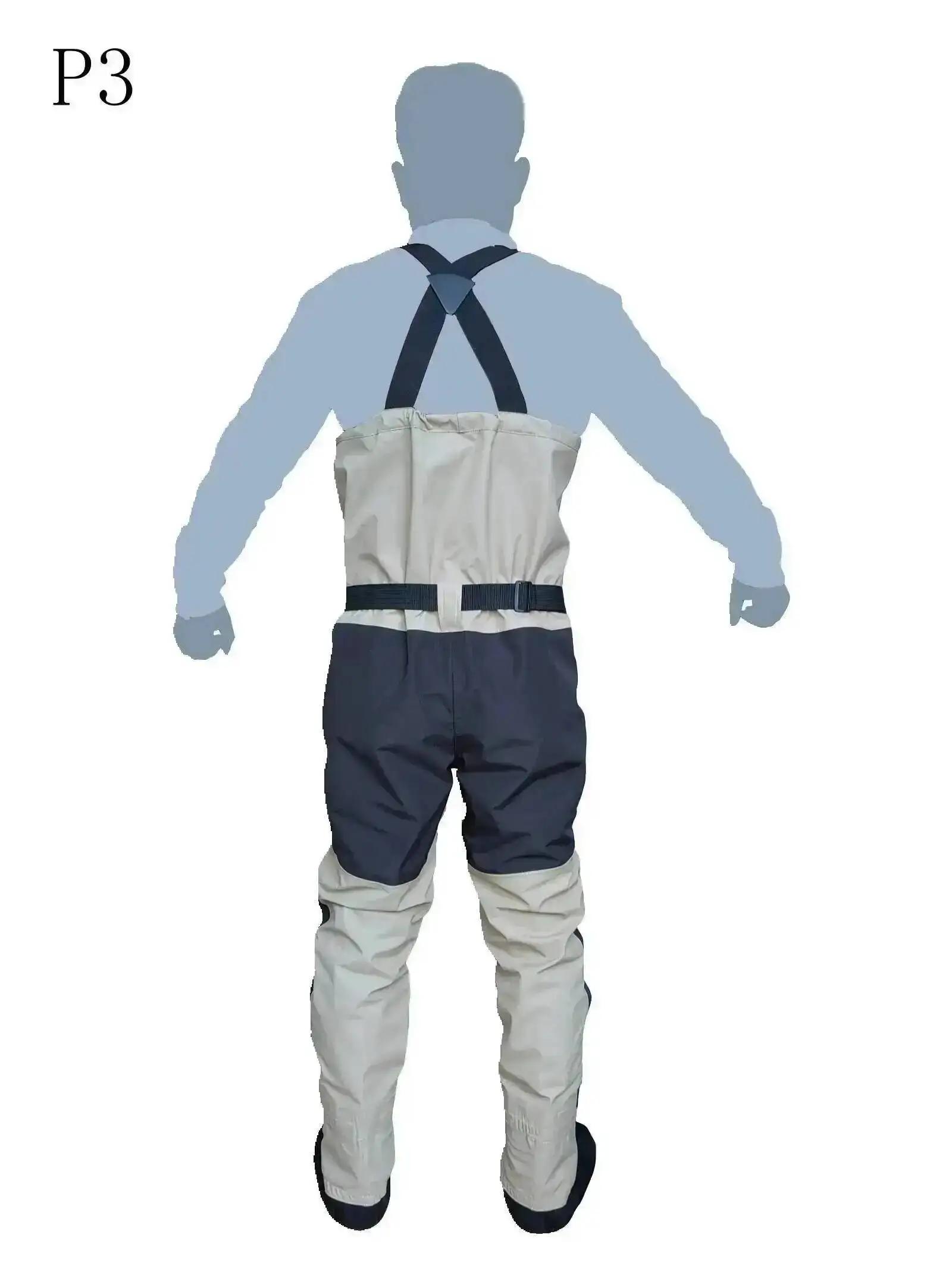 Pêche à la mouche enfants à adultes ouateurs pied en néoprène pour hommes chasse sur radeau séchage rapide imperméable e