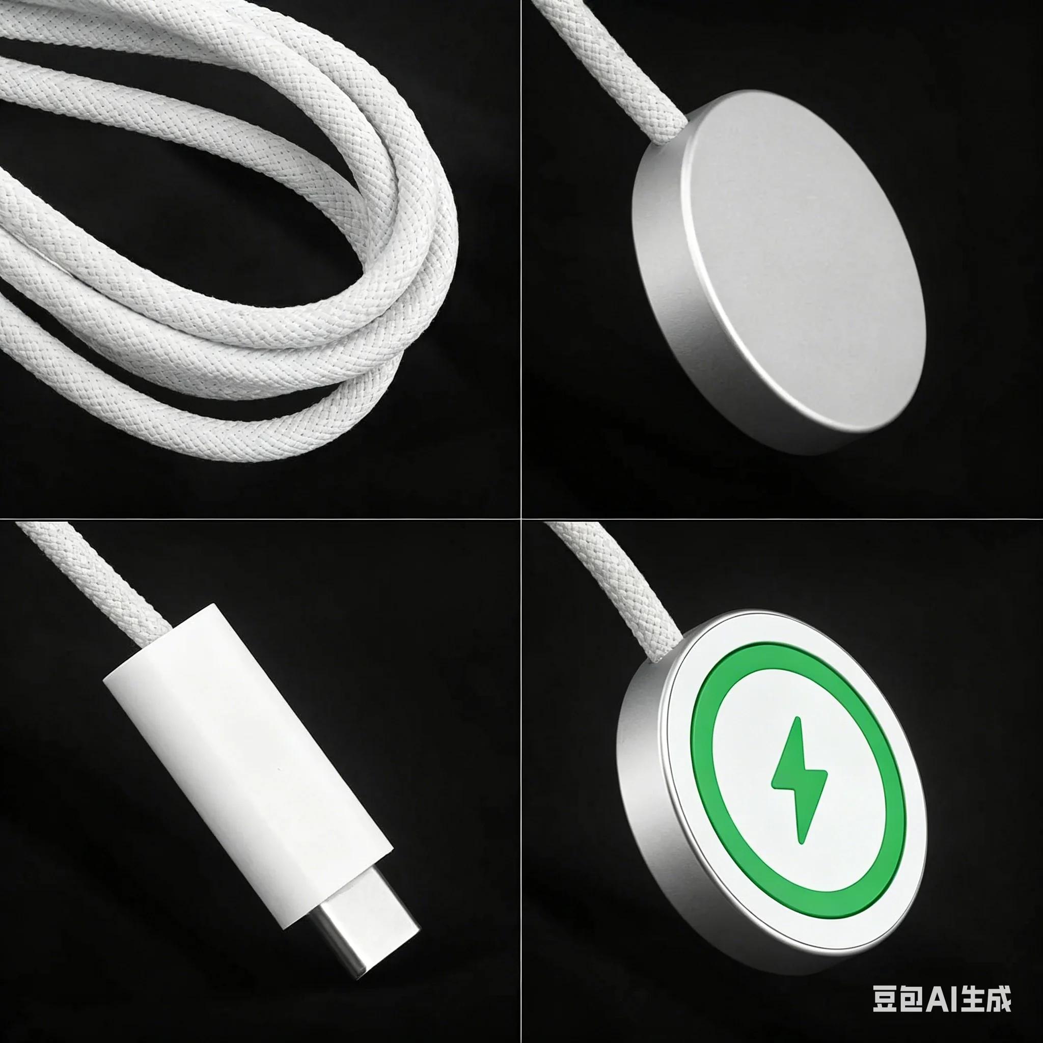 Cordon de chargeur USB C Compatible pour Apple Watch câble de chargement de montre magnétique Compatible pour montre série 10 9 8 7 6 charge rapide