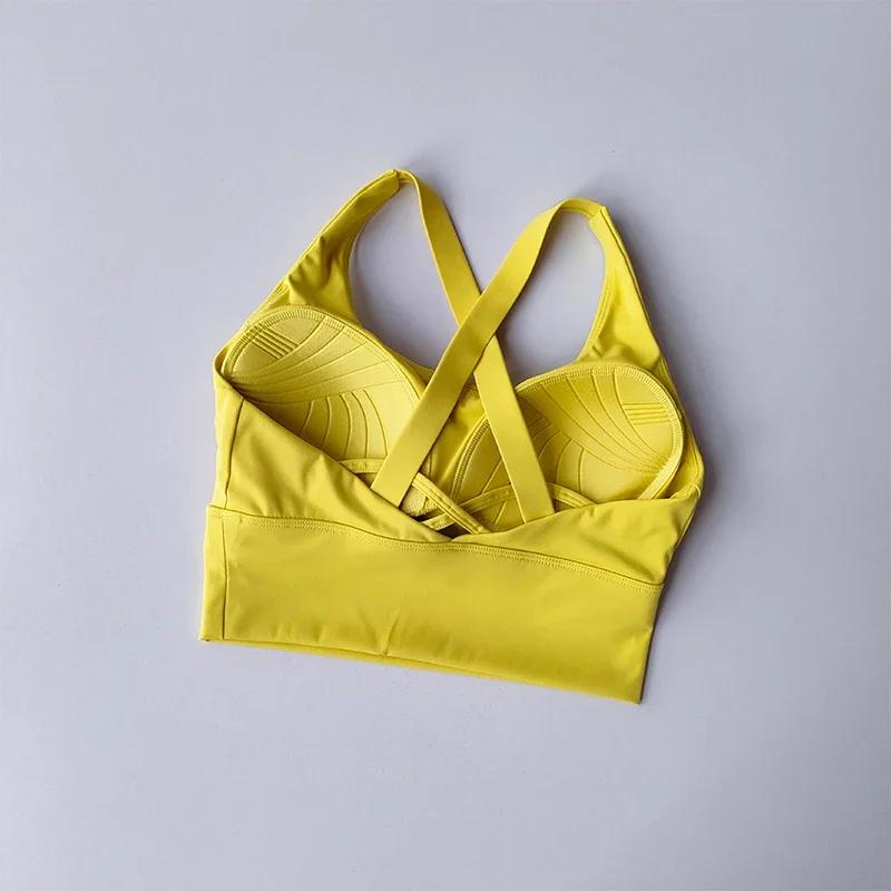 Soutien-gorge de sport tout-en-un haute intensité - Professionnel course à pied yoga fitness été