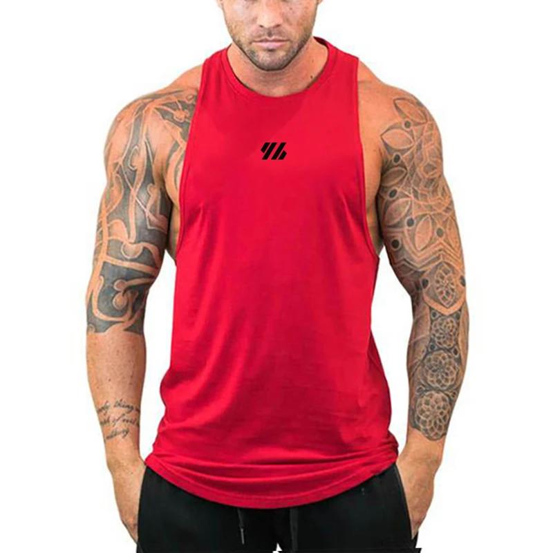 Gilet de musculation homme coton respirant été fitness entraînement gym confortable musculation fitness course à pied entraînement en salle sport formes physiques occasions spéciales