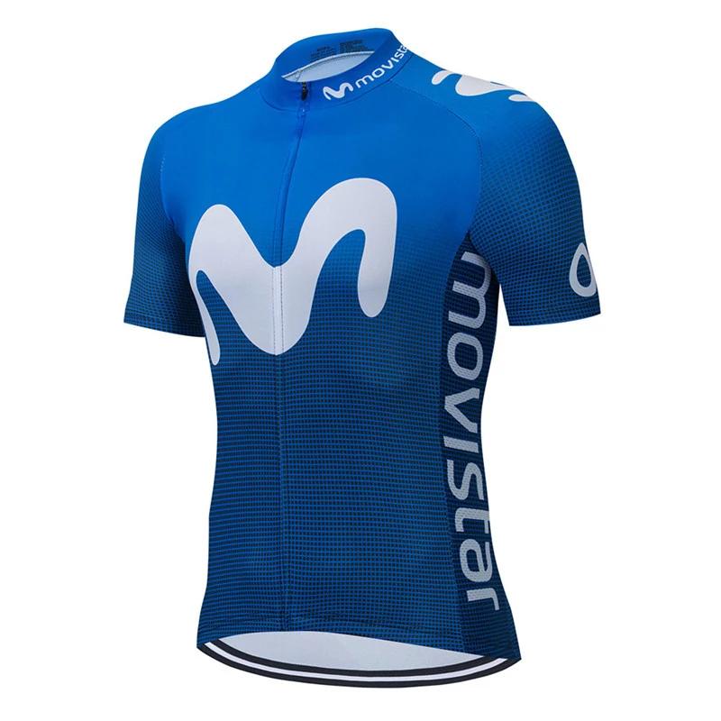 Movistar – maillot de cyclisme pour équipe Pro