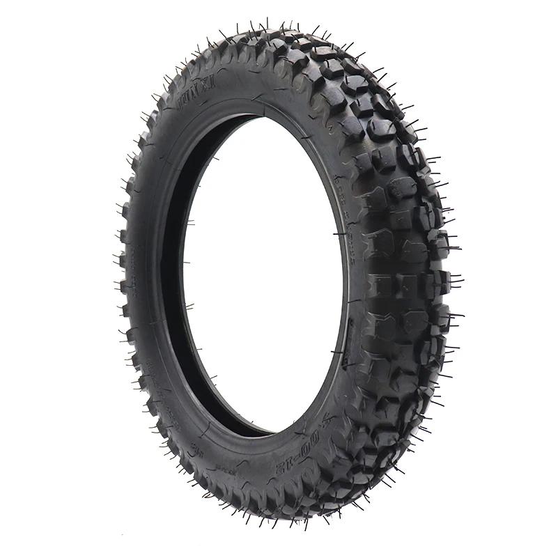 Pneu et chambre à air de haute qualité 3.00-12 pouces, pneu de 12 pouces pour moto tout-terrain, motocross, dirt bike