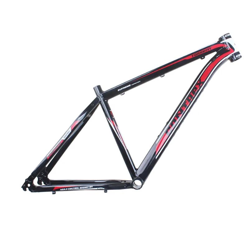 Cadre de VTT en alliage d'aluminium 26/29 pouces 6061 - Style frein à disque, ligne intérieure à vitesse variable, chambre à air de 17 pouces