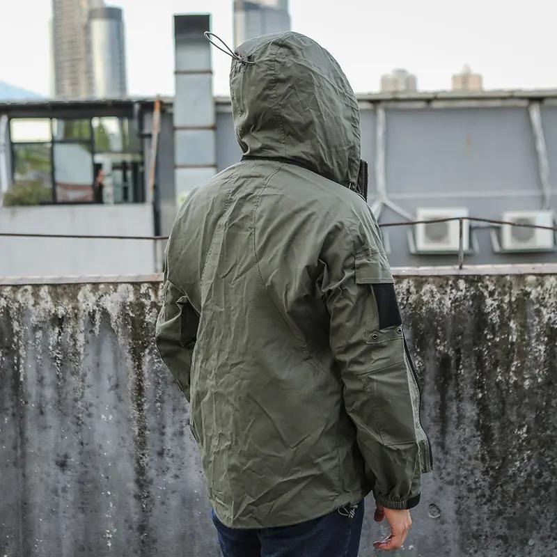 Levez songear-Veste coupe-vent de protection PCU pour homme