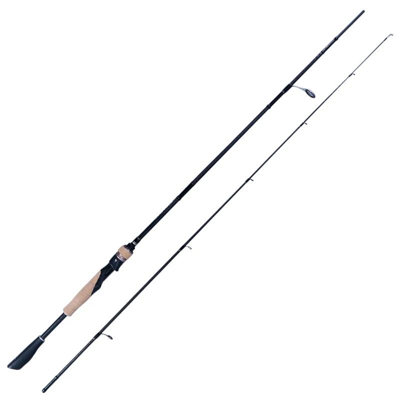 Canne à pêche Purelure Fiamma en carbone universelle combo lancer longue distance avec poignée liège Fuji anneaux pour pêche en eau douce ou mer occasions spéciales