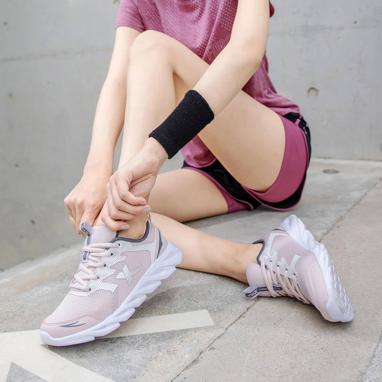 Chaussures de course Xtep femme légères et respirantes - Baskets amorties nouvelle mode 879318110073