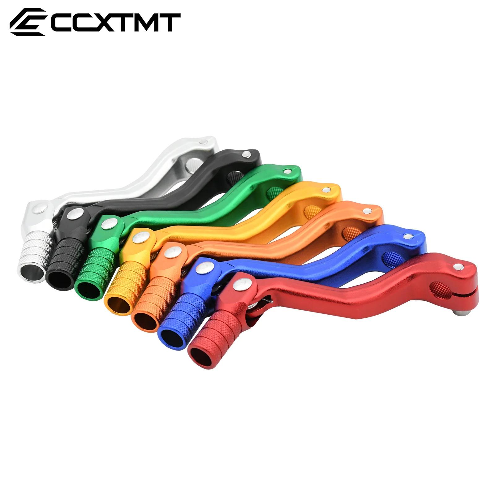 Levier de changement de vitesse pliable en aluminium pour moto