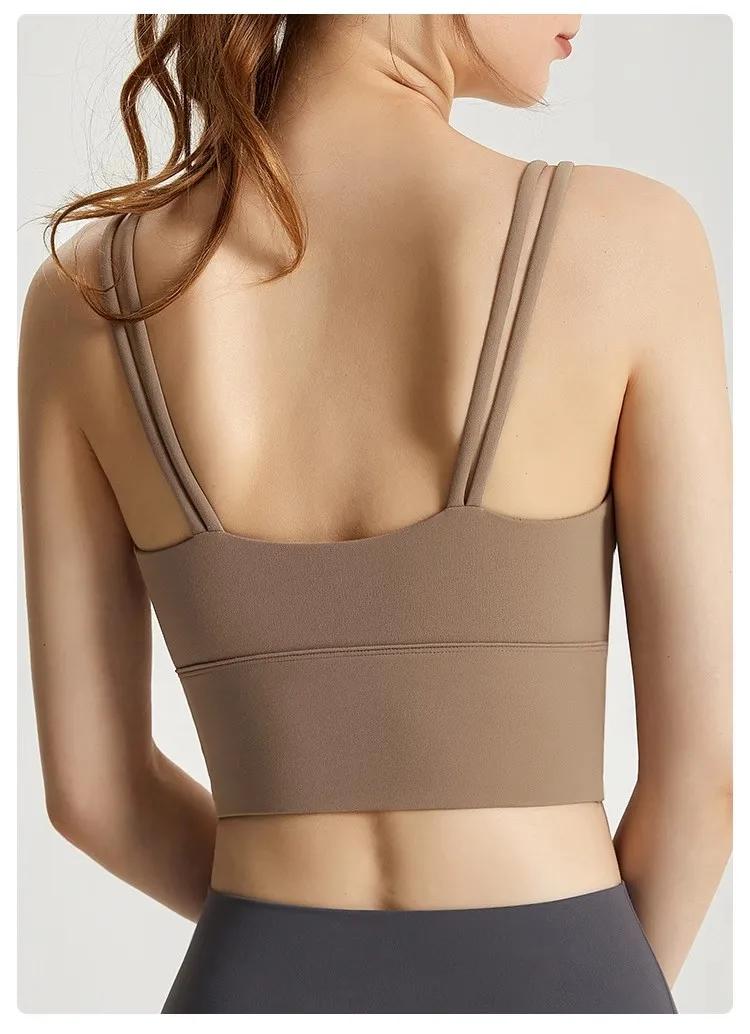 Soutien-gorge de sport sans couture pour femme