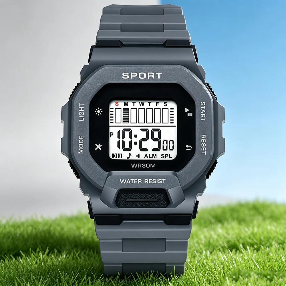 Montres de sport pour enfants, montres électroniques LED pour étudiants, montres pour femmes et hommes, cadeau pour enfants, affichage multifonctionnel de la semaine, horloge numérique