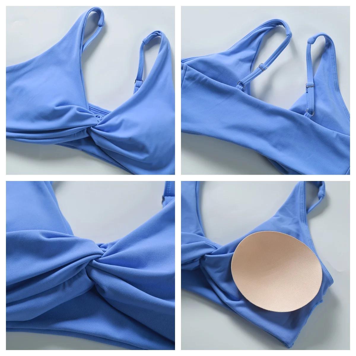 Soutien-gorge sport été femme antichoc push-up - Brassière yoga gym séchage rapide confort