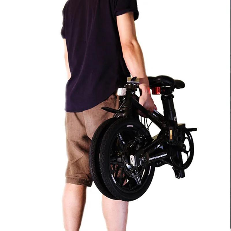 Mini Vélo Électrique Pliant de 16 Pouces, 250W, 36V, 40km d'Autonomie, pour la Ville, pour Adulte