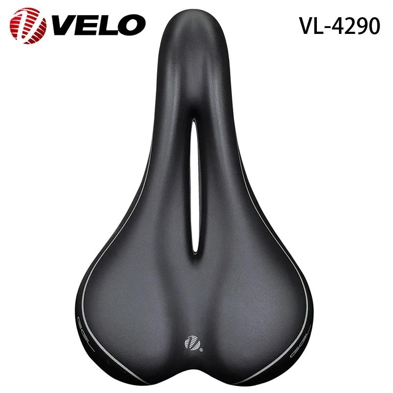 Selle de vélo de route confortable et respirante avec coussin de Gel de silice VL-4290 PU