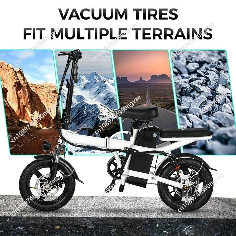 Véhicules conduits par un conducteur agréé, vélos électriques pliables à deux roues, vélos électriques tendance et vélos électriques longue portée