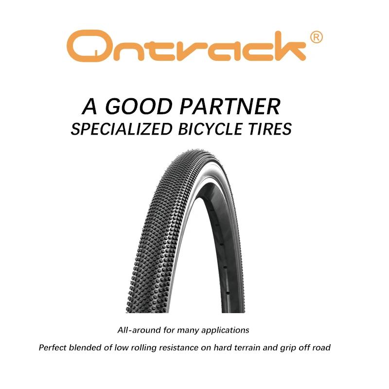 Pneu ONTRACK GRAVEL BIKE 700X40C/700X45V tout-terrain 60TPI en Kevlar