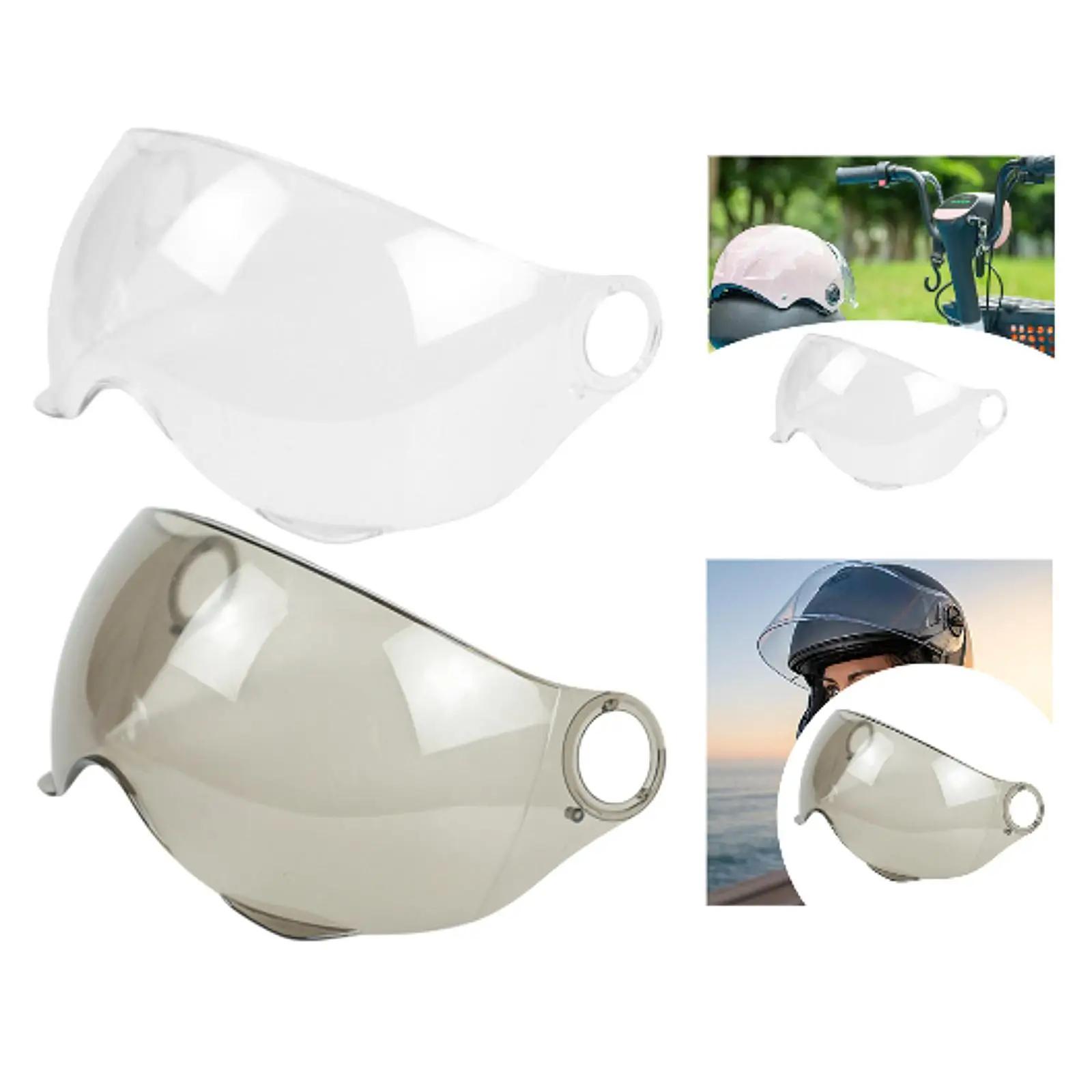 Visière de casque de moto, installation facile, anti-vent, anti-rayures, de qualité supérieure