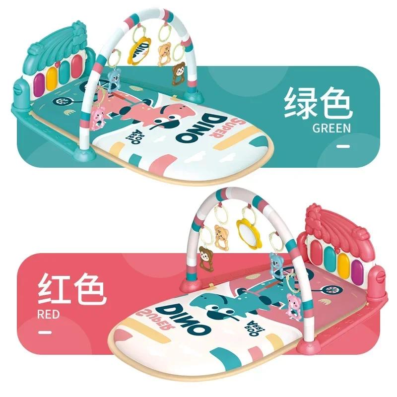 Tapis de musique pour bébé, jouets pour enfants, tapis de jeu rampant, tapis de développement avec clavier de Piano, tapis pour nourrissons, support d'éducation précoce, jouet