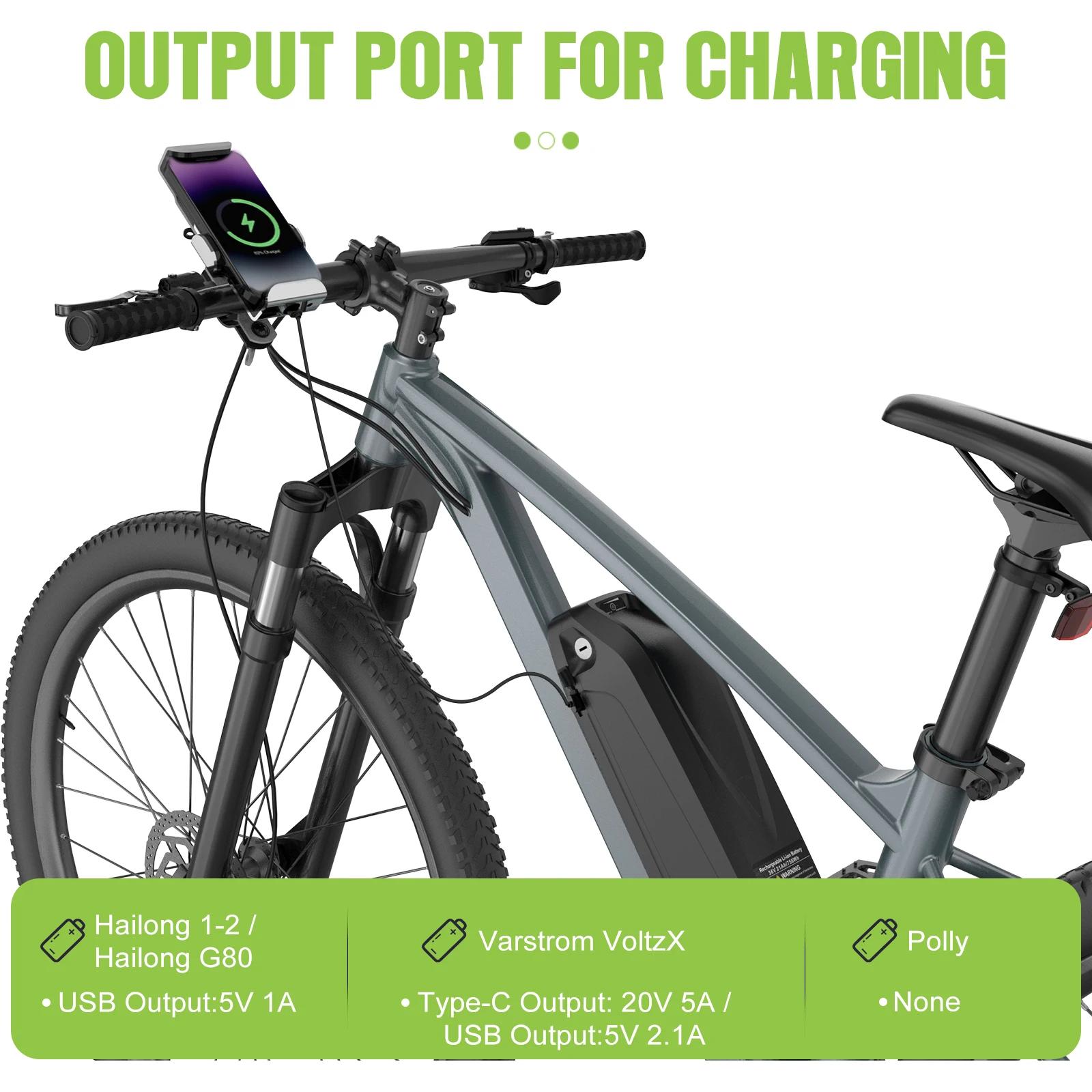 Batterie EBike 36V 48V 52V Hailong 30A BMS