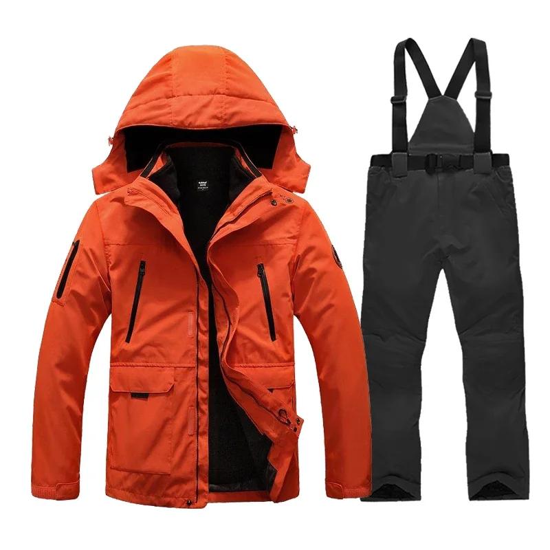 Combinaison de Ski marques hommes hiver extérieur imperméable montagne chaud 3 en 1 veste ou pantalon ensembles de neige combinaisons de Ski et de snowboard