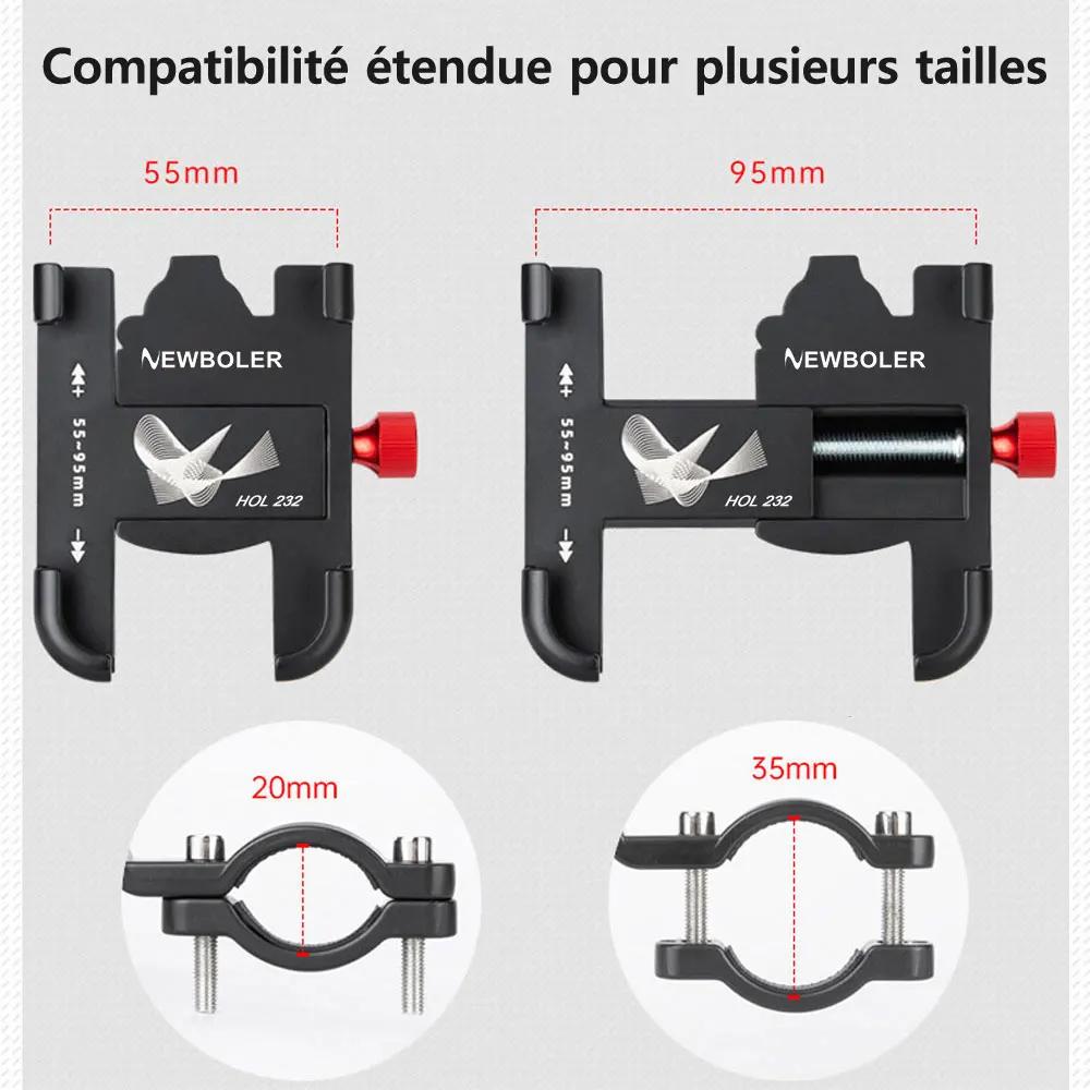 NEWBOLER vtt support de téléphone