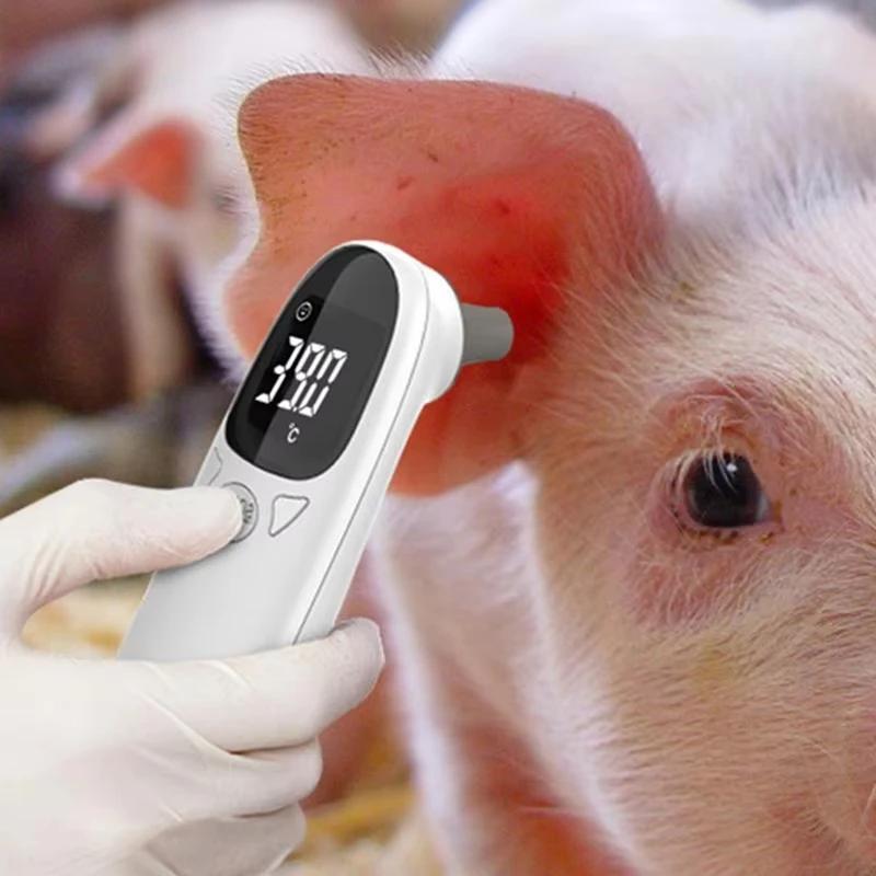 Thermomètre numérique pour chiens Vet Tech - Appareil de détection de la fièvre précis pour animaux de compagnie