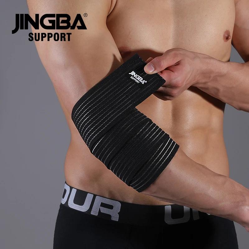 1 pièces réglable haltérophilie coudière protecteur sangles élastiques pour Fitness musculation gymnastique entraînement soutien coudières B