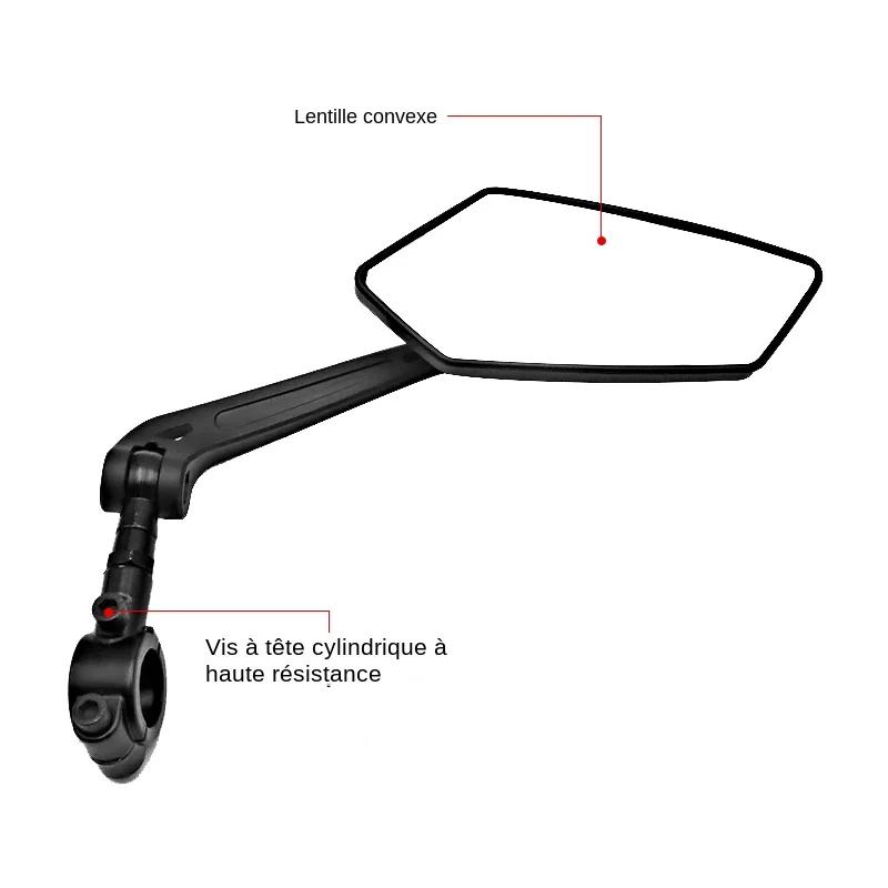 Rétroviseur de vélo, clair