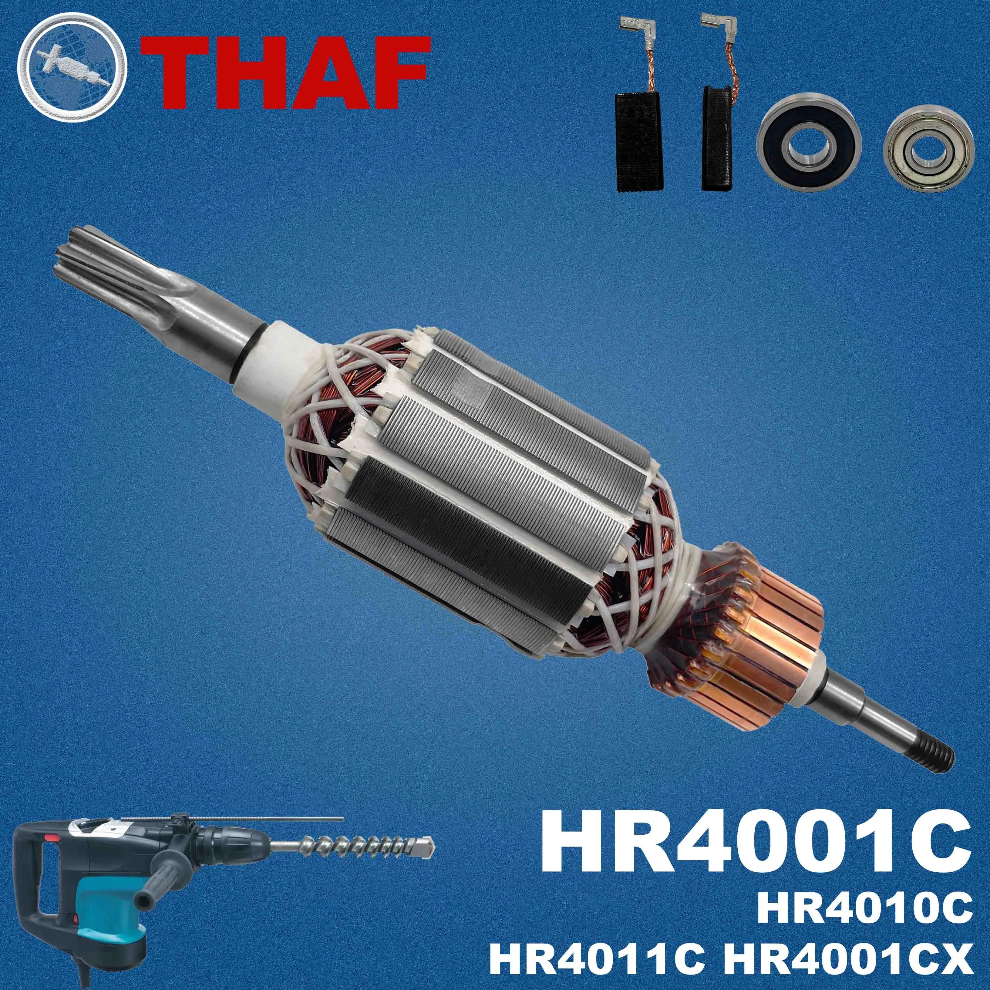AC 220V 240V HR4001 HR4001C HR4010C Induit Rotor pour MAKITA HR4011C HR4001CX Marteau Perforateur Pièces de rechange Per